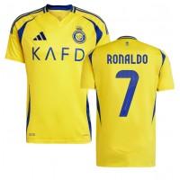 Camisa de time de futebol Al-Nassr Cristiano Ronaldo #7 Replicas 1º Equipamento 2024-25 Manga Curta